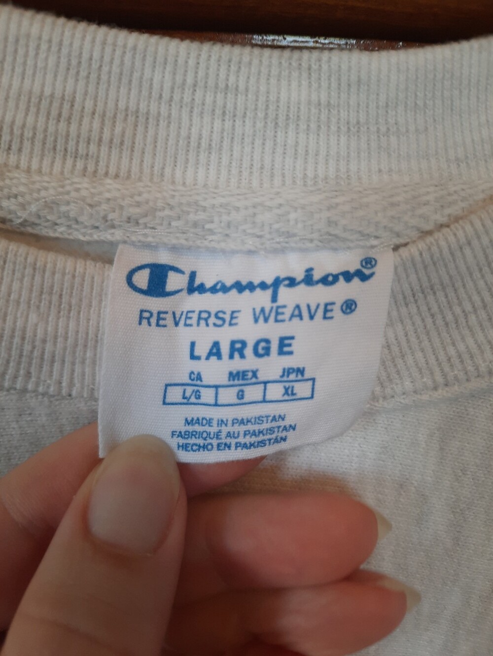 Champion Reverse Weave Duke University Gray Unisex Crewneck Sweatshirt Size L - Picture 9 of 13